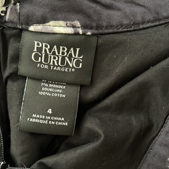 {Prabul Garung} White Floral Mini Skirt - Picture 3 of 3